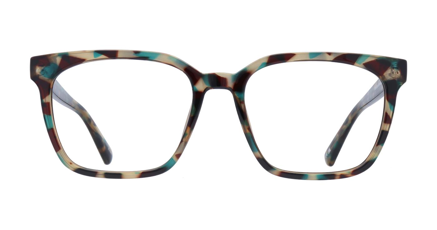 Glasses Direct Gian  - Green/Havana - Distance, Basic Lenses, No Tints