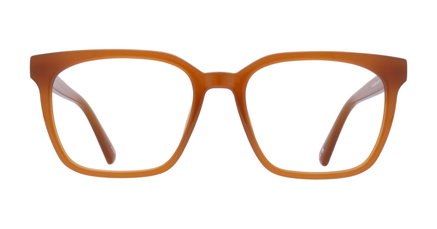 Glasses Direct Gian  - Milky Amber - Distance, Basic Lenses, No Tints
