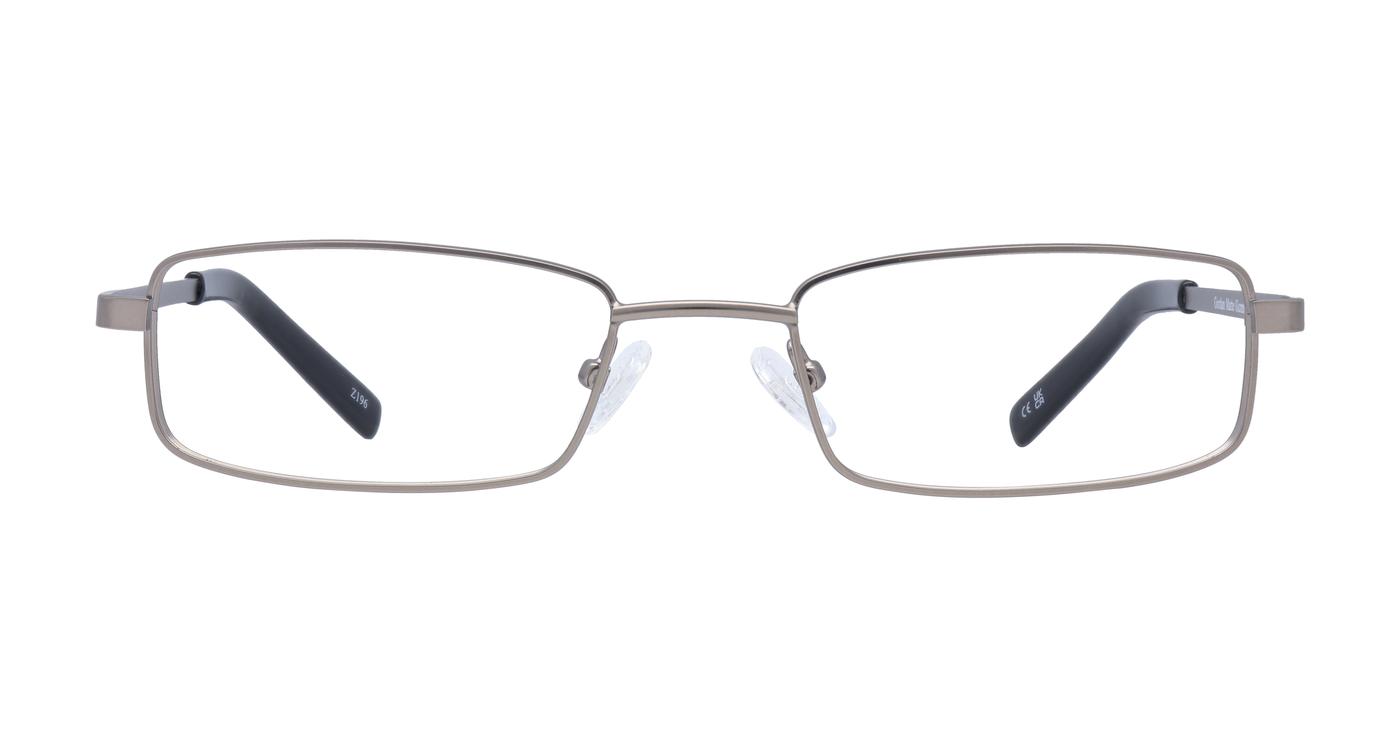 Glasses Direct Gordan  - Matte Gunmetal - Distance, Basic Lenses, No Tints