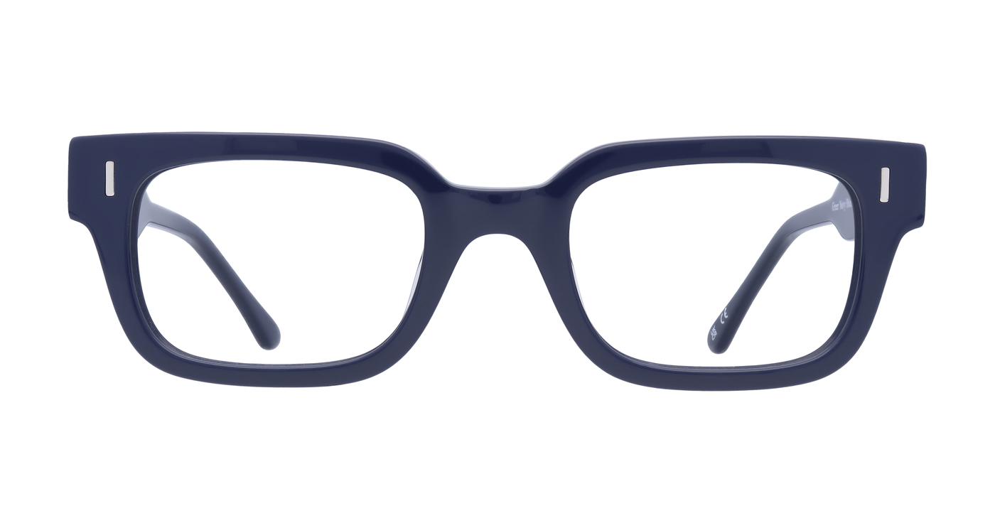 Glasses Direct Greer  - Navy Blue - Distance, Basic Lenses, No Tints