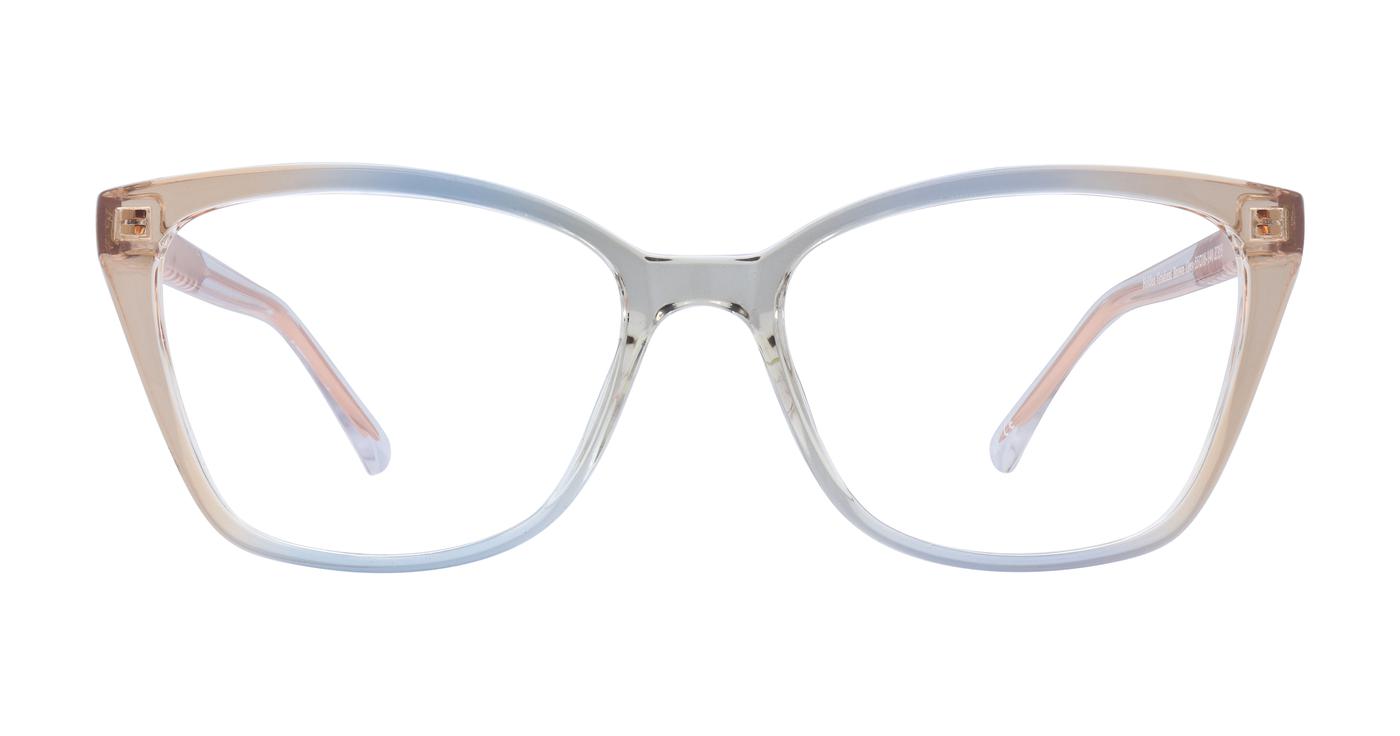 Glasses Direct Holden  - Gradient Brown Grey - Distance, Basic Lenses, No Tints