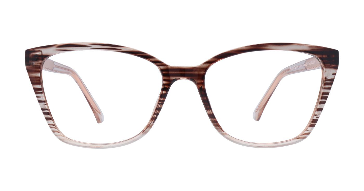 Glasses Direct Holden  - Gradient Crystal Brown - Distance, Basic Lenses, No Tints