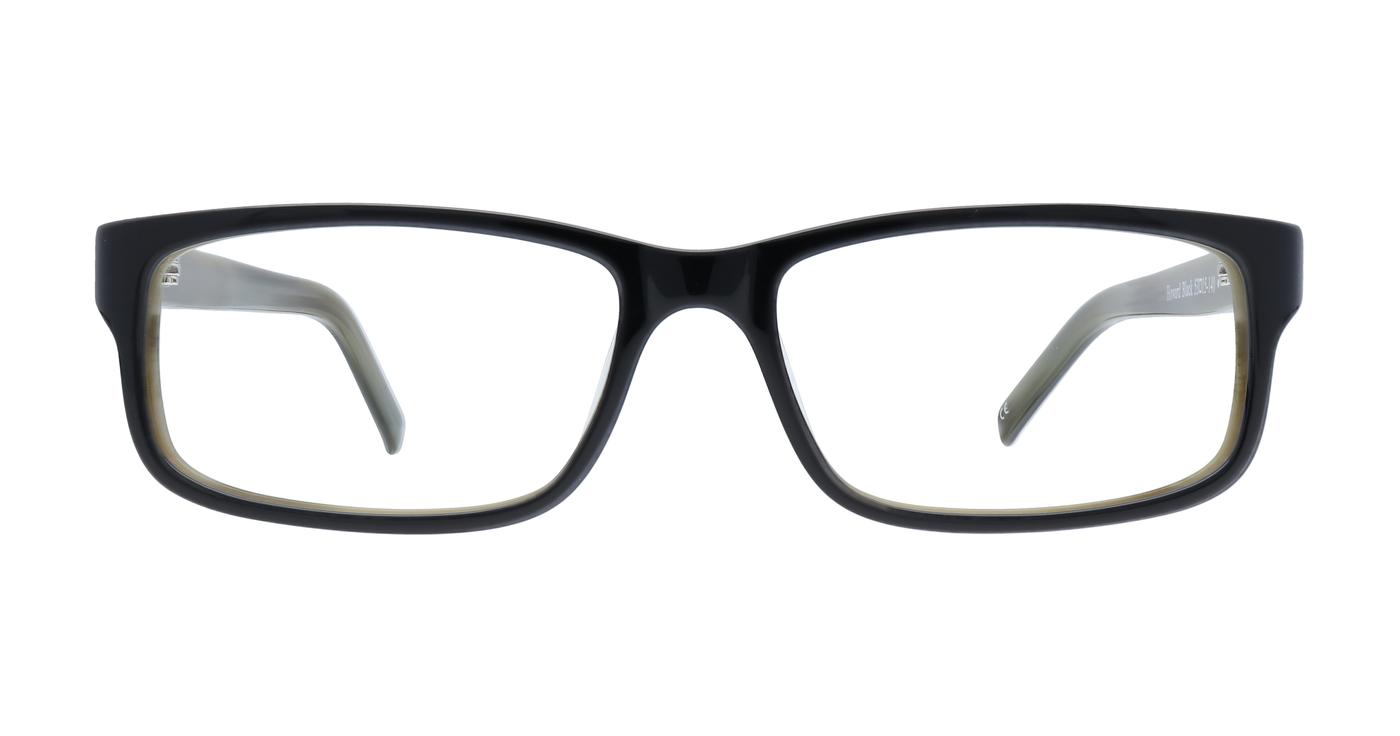 Glasses Direct Howard  - Black - Distance, Basic Lenses, No Tints