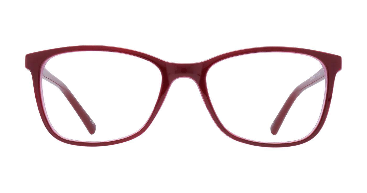 Glasses Direct Leah  - Red/Pink - Distance, Basic Lenses, No Tints