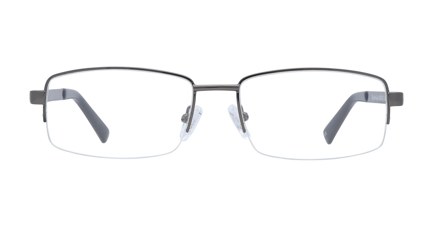 Glasses Direct Taylor  - Gunmetal - Distance, Basic Lenses, No Tints