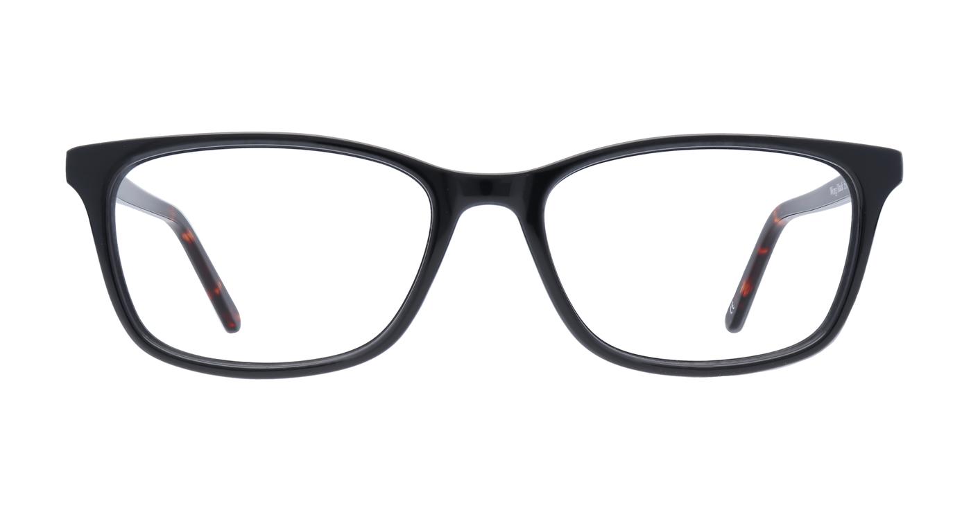 Glasses Direct Wing  - Black - Distance, Basic Lenses, No Tints