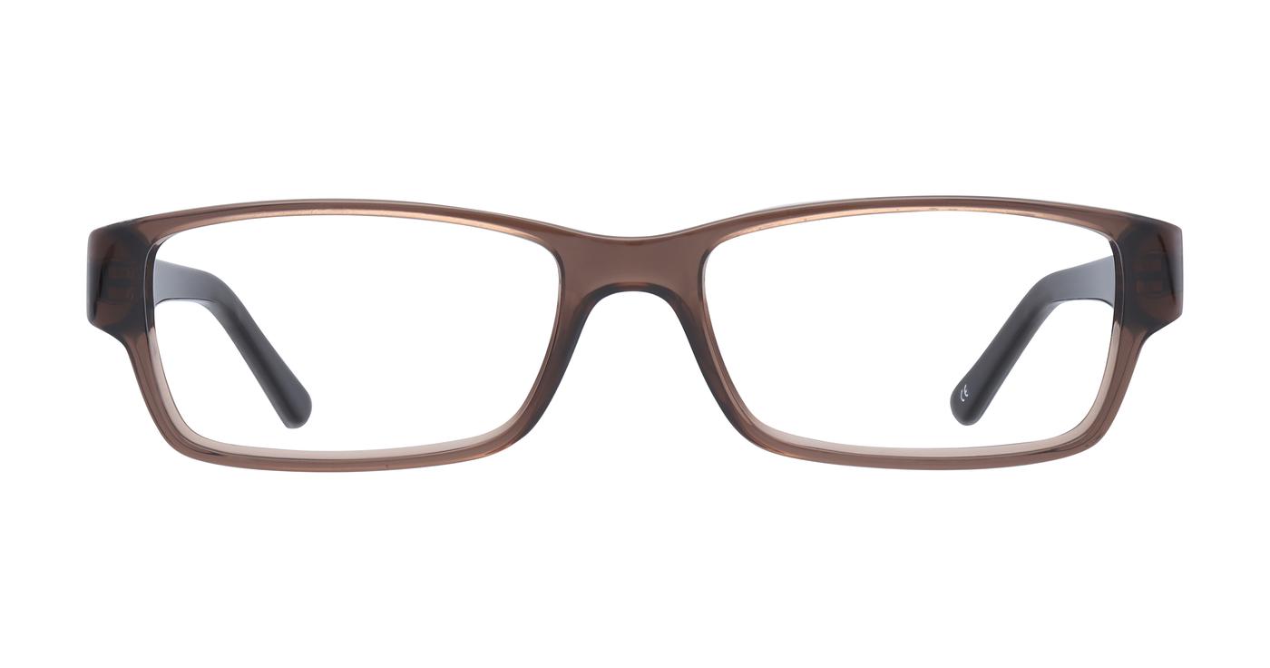 Glasses Direct Wren  - Brown - Distance, Basic Lenses, No Tints