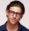 Havana Persol PO3325V Oval Glasses - Modelled by a male