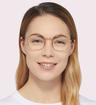 Arista Ray-Ban RB3694V Rectangle Glasses - Modelled by a female