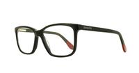 Black Accessorize 009 Rectangle Glasses - Angle