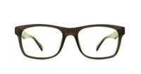 Grey American Freshman Austin Rectangle Glasses - Front