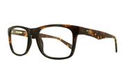 Tortoise American Freshman Austin Rectangle Glasses - Angle