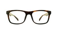 Tortoise American Freshman Austin Rectangle Glasses - Front