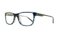 Blue Animal Jones Oval Glasses - Angle