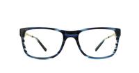 Blue Animal Jones Oval Glasses - Front