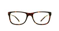 Tortoiseshell Animal Jones Oval Glasses - Front