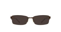 Brown Animal Payne Oval Glasses - Sun