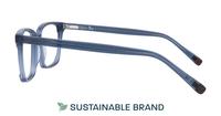 Blue/Grey Arden Juniper Square Glasses - Side