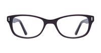 Purple Aspire Addison Oval Glasses - Front
