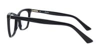 Black Aspire Aisha Rectangle Glasses - Side
