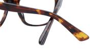 Havana Aspire Aisha Rectangle Glasses - Detail