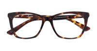 Havana Aspire Aisha Rectangle Glasses - Flat-lay