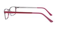 Berry Bright Aspire Amy Rectangle Glasses - Side