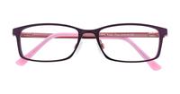 Sugar Plum Aspire Amy Rectangle Glasses - Flat-lay