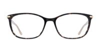 Brown / Gold Aspire Anika Oval Glasses - Front