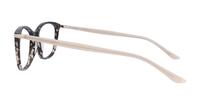 Brown / Gold Aspire Anika Oval Glasses - Side