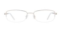 Gold Aspire Arielle Rectangle Glasses - Front