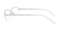 Gold Aspire Arielle Rectangle Glasses - Side