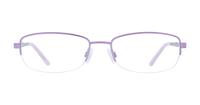 Lilac Aspire Arielle Rectangle Glasses - Front