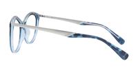 Gradient Blue Aspire Beatrice Cat-eye Glasses - Side