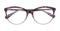 Gradient Grey Aspire Beatrice Cat-eye Glasses - Flat-lay