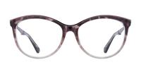 Gradient Grey Aspire Beatrice Cat-eye Glasses - Front