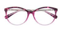 Gradient Pink Aspire Beatrice Cat-eye Glasses - Flat-lay