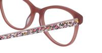 Brown Aspire Dahlia Cat-eye Glasses - Detail
