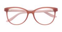 Brown Aspire Dahlia Cat-eye Glasses - Flat-lay