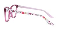Pink Aspire Dahlia Cat-eye Glasses - Side