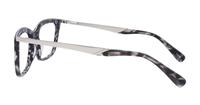 Grey Havana Aspire Delores Rectangle Glasses - Side