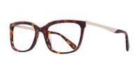 Havana Aspire Delores Rectangle Glasses - Angle