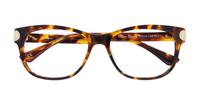 Havana Aspire Evelyn Rectangle Glasses - Flat-lay