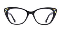 Black Aspire Gigi Cat-eye Glasses - Front