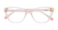 Crystal Nude Aspire Gigi Cat-eye Glasses - Flat-lay
