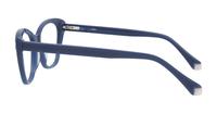 Milky Blue Aspire Gigi Cat-eye Glasses - Side