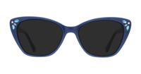 Milky Blue Aspire Gigi Cat-eye Glasses - Sun