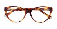 Havana Aspire Greta Cat-eye Glasses - Flat-lay