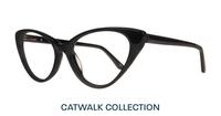 Black Aspire Harriet Cat-eye Glasses - Angle