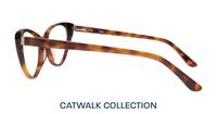 Havana Aspire Harriet Cat-eye Glasses - Side